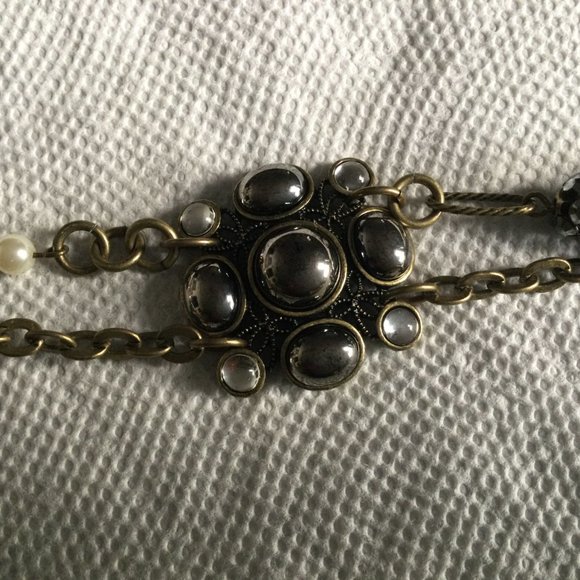 Lia Sophia multi strand long necklace 42" - Picture 4 of 8